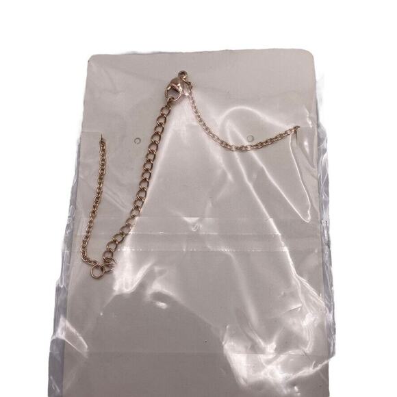 Stainless Steel Mama Bracelet Anklet In Package Rose Gold Tone Retro y2k Gift - Picture 7 of 16